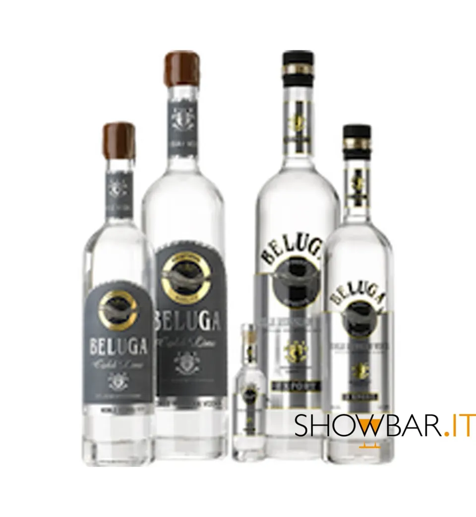 Beluga Vodka Classica Bottiglia Miscelazione Pulita