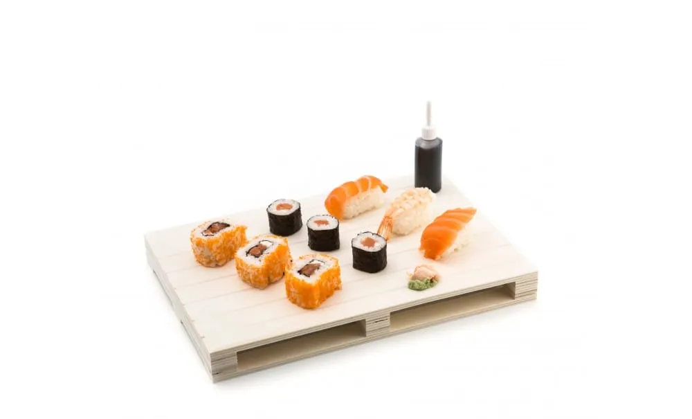 Showbar Vassoio Pallet legno 30x20 cm servizio