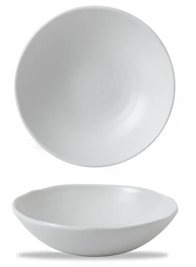 Dudson White Coupe Bowl Piatto 25 cm 6 pezzi