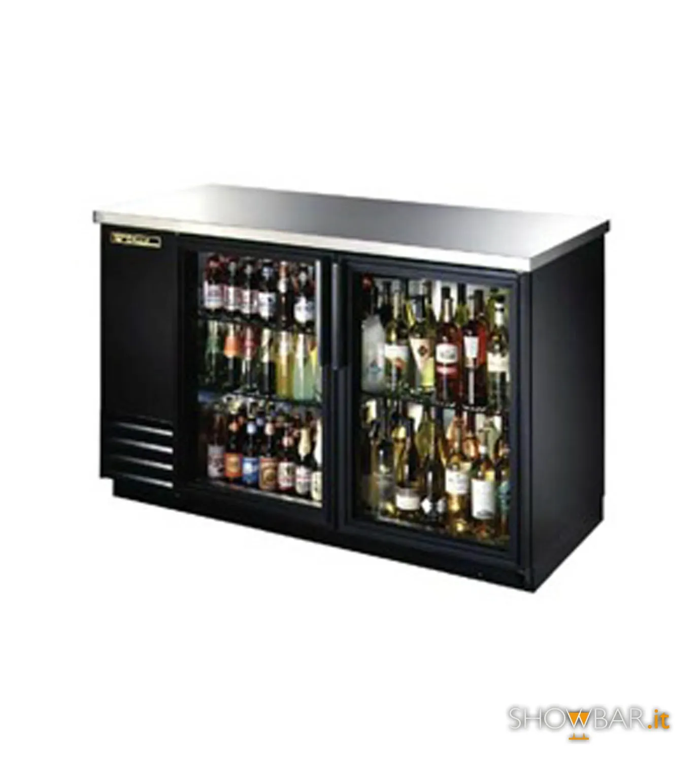 True 2 Sportelli frigorifero professionale 2 porte