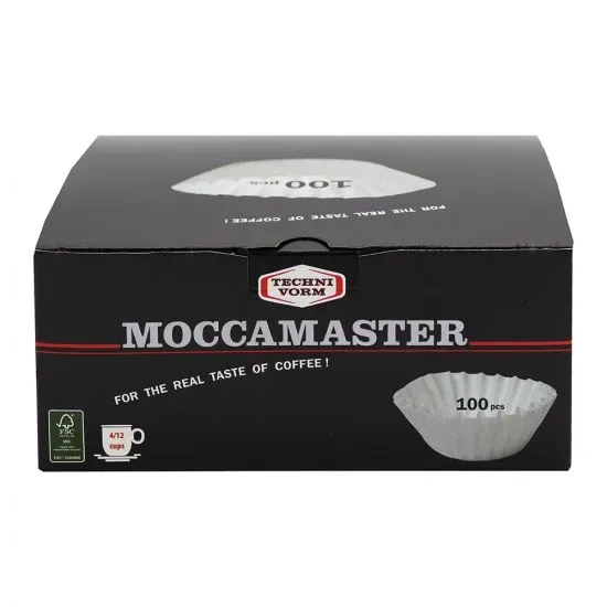 Moccamaster Filtri Caffè a Cestello in Carta