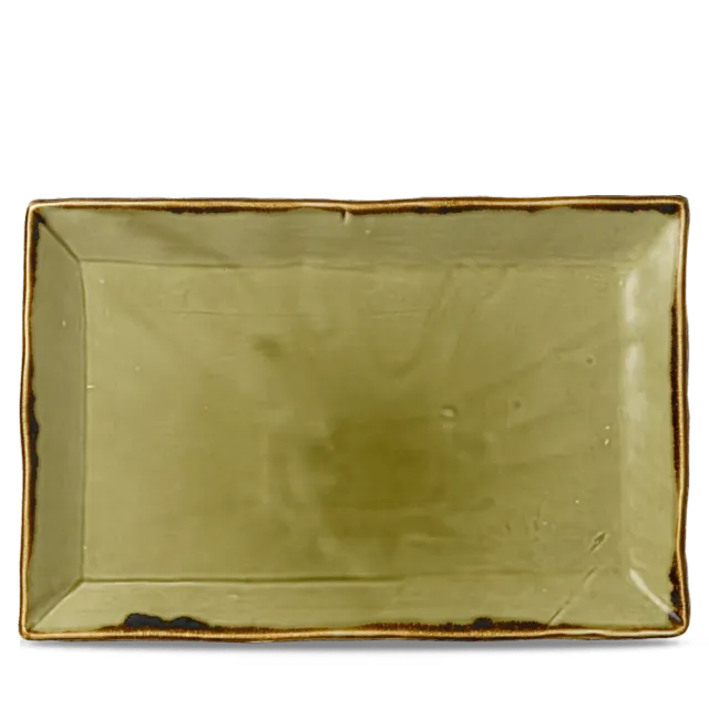 Churchill Harvest Green vassoio rettangolare 34,5 cm 6 pezzi