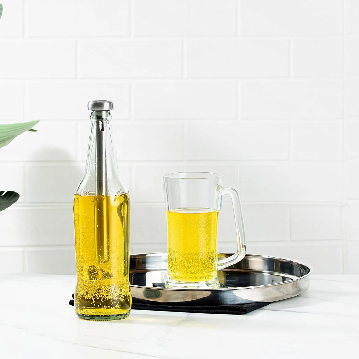 Cocktail Ceremony Beer Chiller Stick raffredda birra acciaio 2 pezzi
