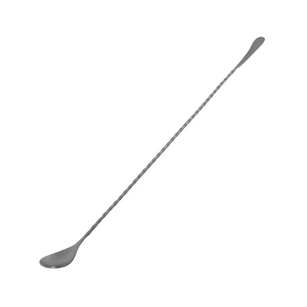 Cocktail Ceremony Flat bar spoon acciaio 30 cm argento