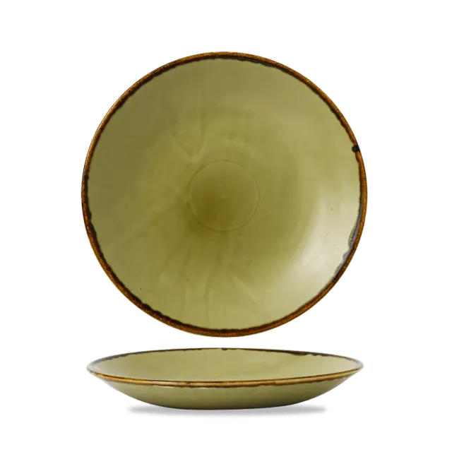 Showbar Harvest Green Piatto Fondo 28,1 cm 6 Pezzi Verde