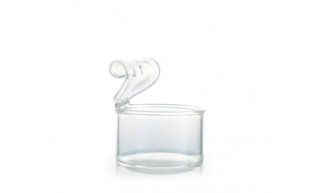 Lattina Rotonda vetro borosilicato 200 ml Ø8x10 cm