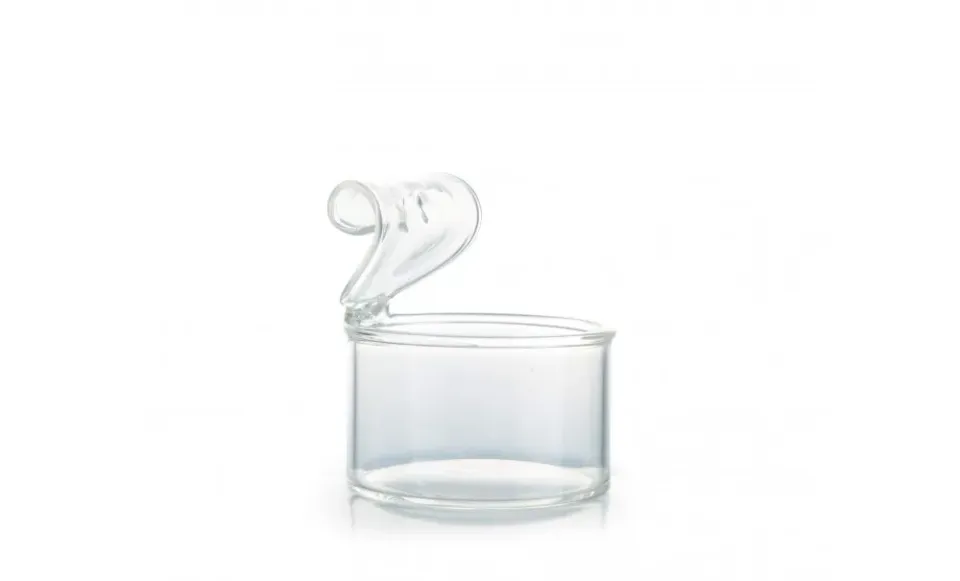 Lattina Rotonda vetro borosilicato 200 ml Ø8x10 cm