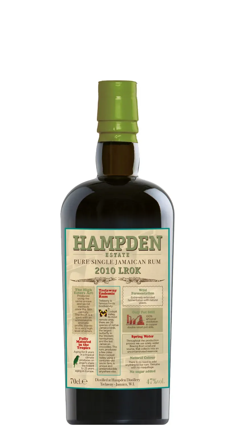 Hampden Estate LROK 2010 Rum Giamaicano