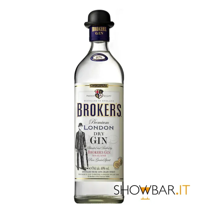 Broker's Gin London Dry 70 cl bottiglia classica