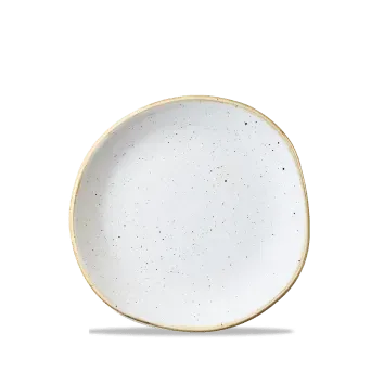 Showbar Stonecast Trace piatto piano bianco 18,6 cm 6 pezzi
