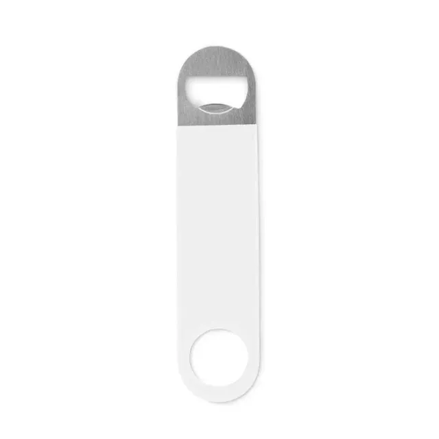Showbar apribottiglie gommato bianco 18 cm