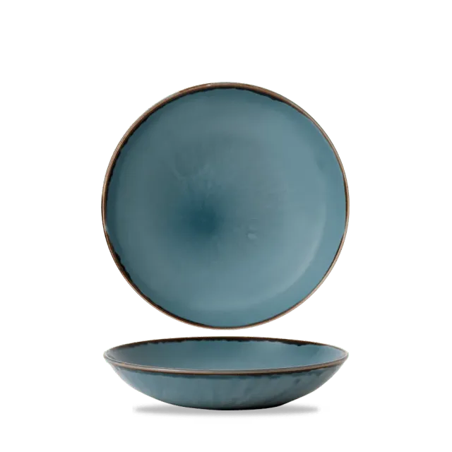 Churchill Harvest Blue pasta bowl coupe 24,8 cm 6 pezzi