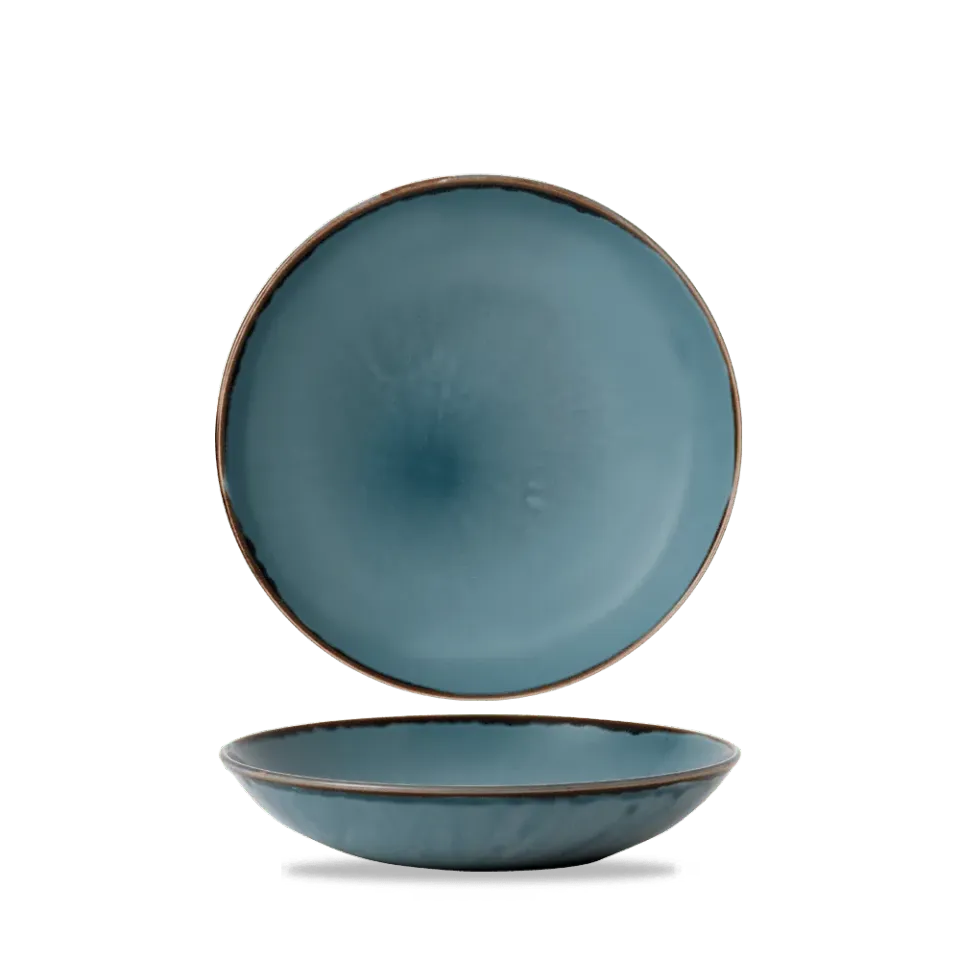 Churchill Harvest Blue pasta bowl coupe 24,8 cm 6 pezzi