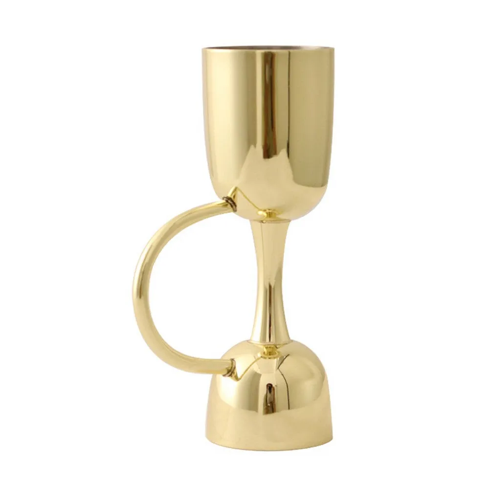 Cocktail Ceremony Jigger Misurino Acciaio 25/50 ml Nero
