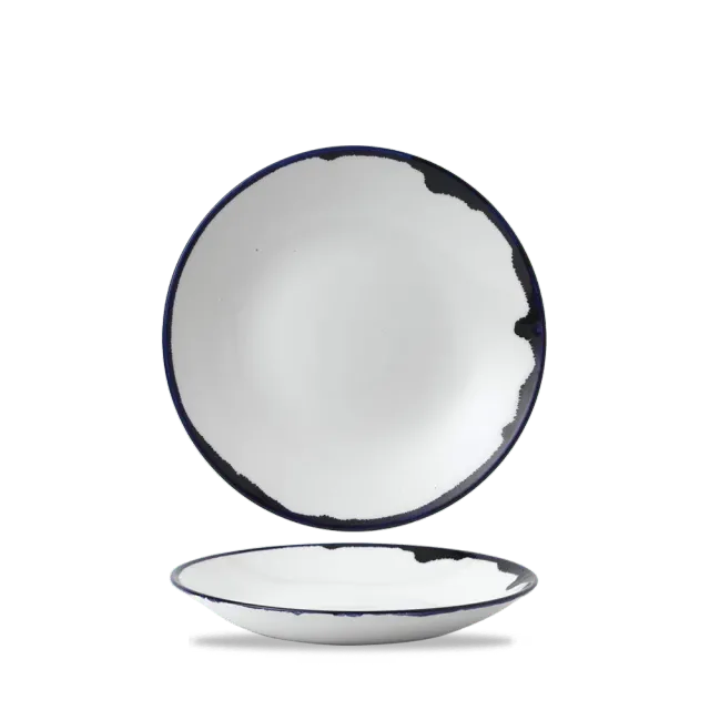 Showbar Harvest Ink Deep Coupe piatto 25,5cm 6 pezzi blu