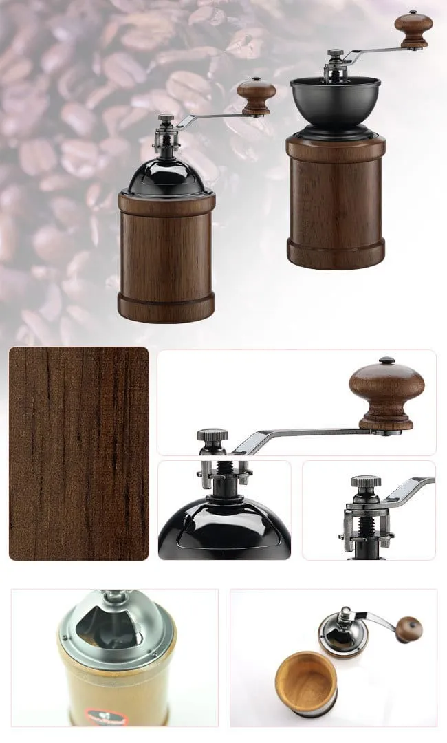 Ti Amo Macinino Manuale Legno-Acciaio Caffè