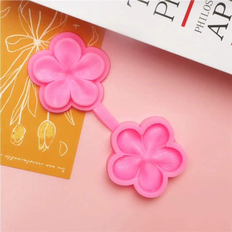 Cocktail Ceremony Stampo Silicone Foglie per Isomalto Rosa