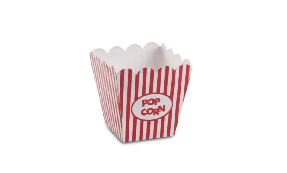 Showbar Mini scatola popcorn 7 cm 100 pezzi