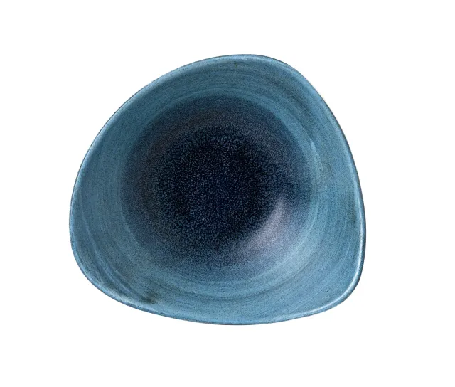 Aqueous Triangle Bowl Piatto Fondo 23,5 cm Bianco 6 Pezzi