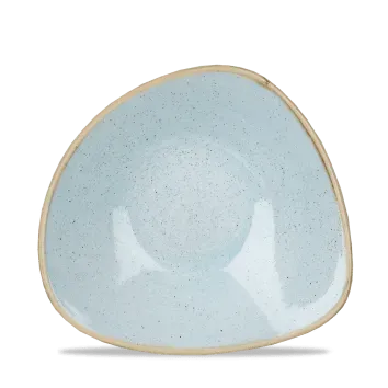 Showbar Stonecast Azzurro Puntinato piatto fondo triangolare 23,5cm 6pz