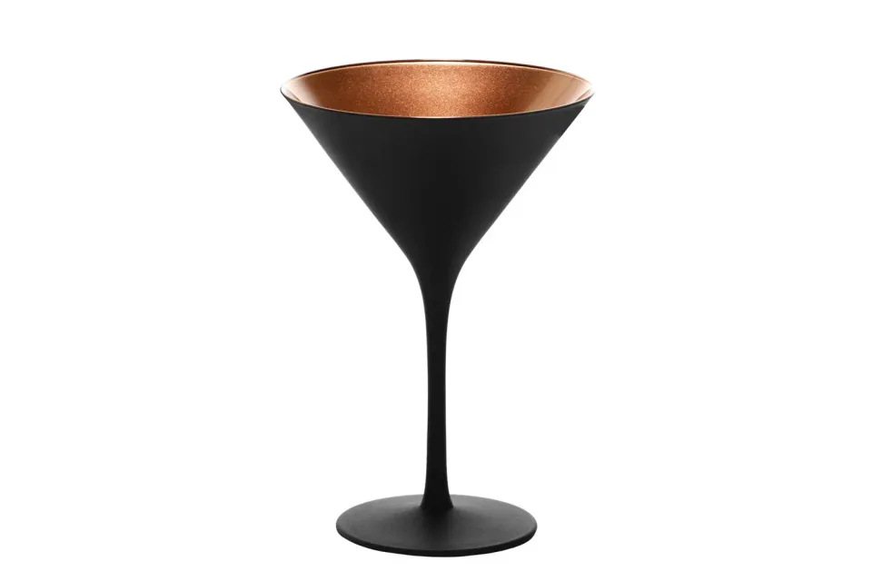 Stolzle Olympic coppetta cocktail Black Bronze 6 pezzi