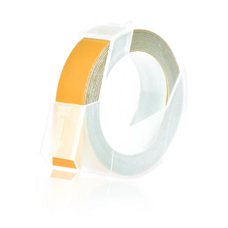 Cocktail Ceremony Motex cassetta etichette 9 mm nera goffratura