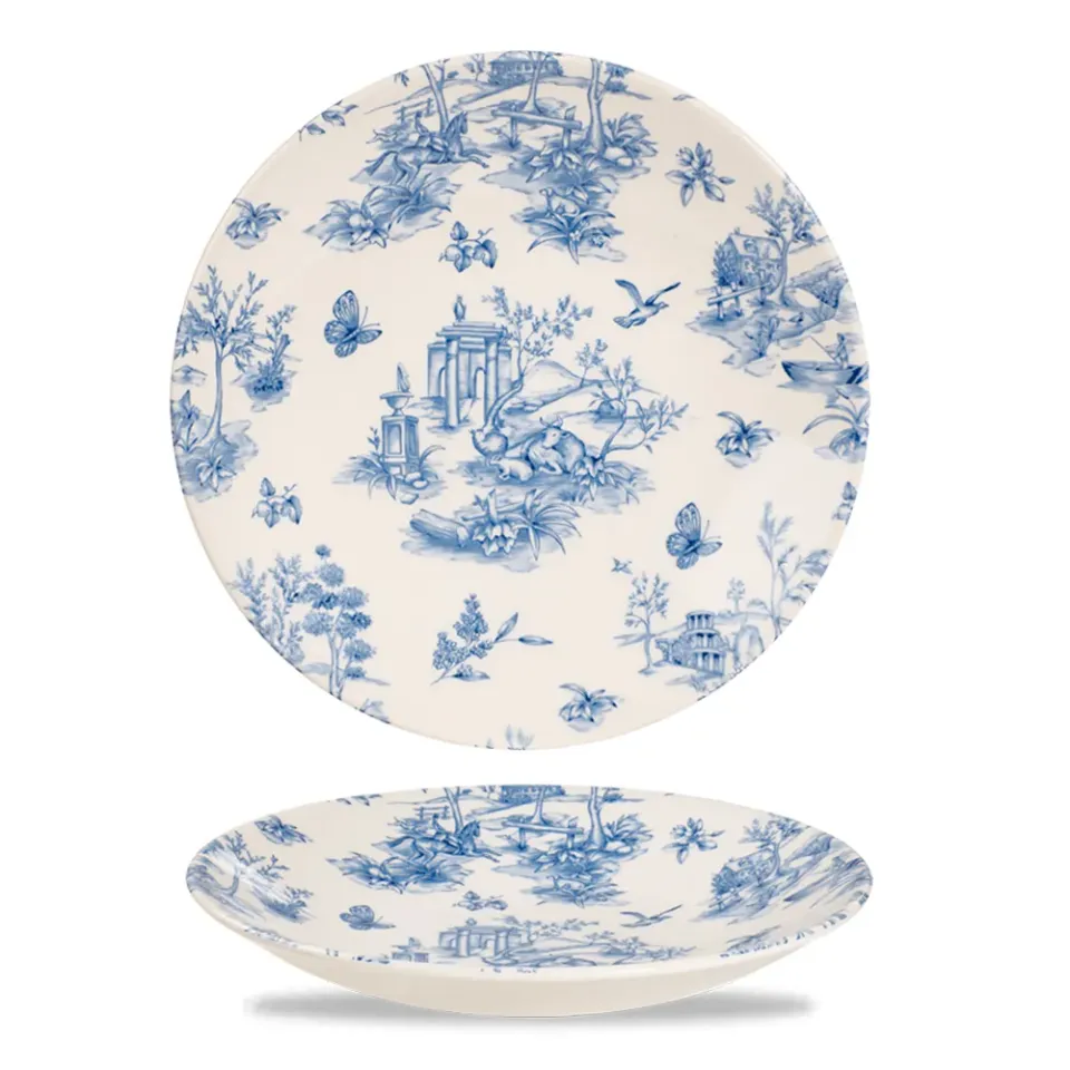 Showbar Vintage Prints Toile Piatto Coupe 27cm 6pz