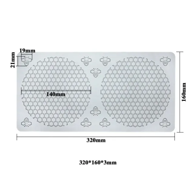 Cocktail Ceremony Honey stampo silicone nido ape