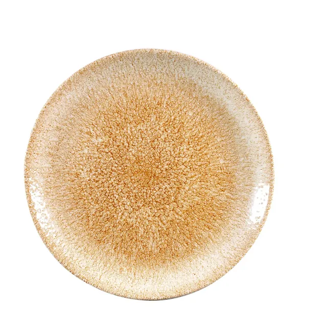 Showbar Studio Prints Raku piatto piano 26 cm 6 pezzi arancione