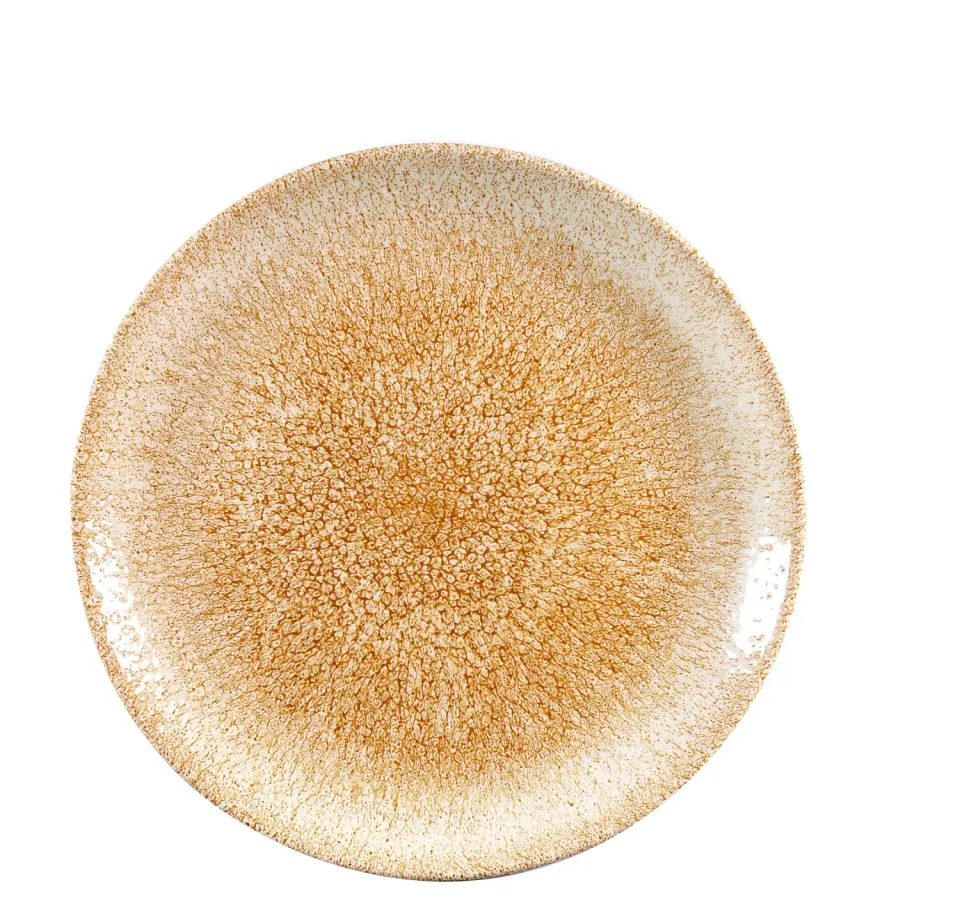 Showbar Studio Prints Raku piatto piano 26 cm 6 pezzi arancione