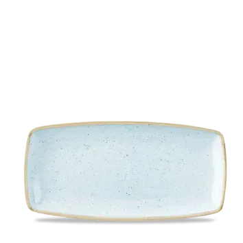 Churchill Stonecast Azzurro vassoio rettangolare 29,5x15 cm 6 pz