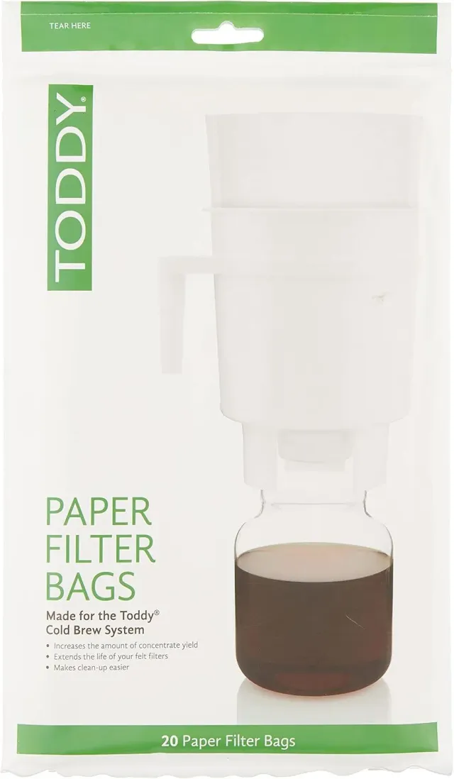 Toddy Cold Brew filtro carta per cold brew