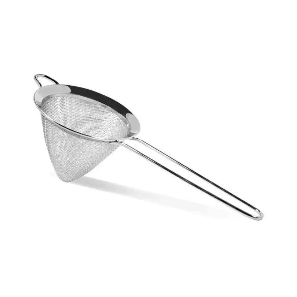 Cocktail Ceremony colino fine 8,5 cm acciaio argento