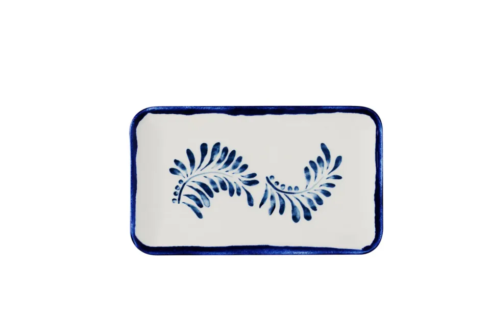 Harvest Mediterranean piatto rettangolare 27x16 cm organic