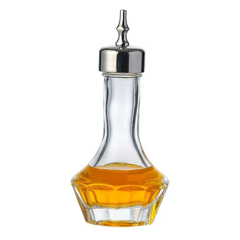 Cocktail Ceremony bottiglia bitter vetro 50 ml acciaio