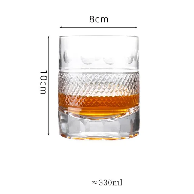 Cocktail Ceremony bicchiere vetro inciso 330 ml