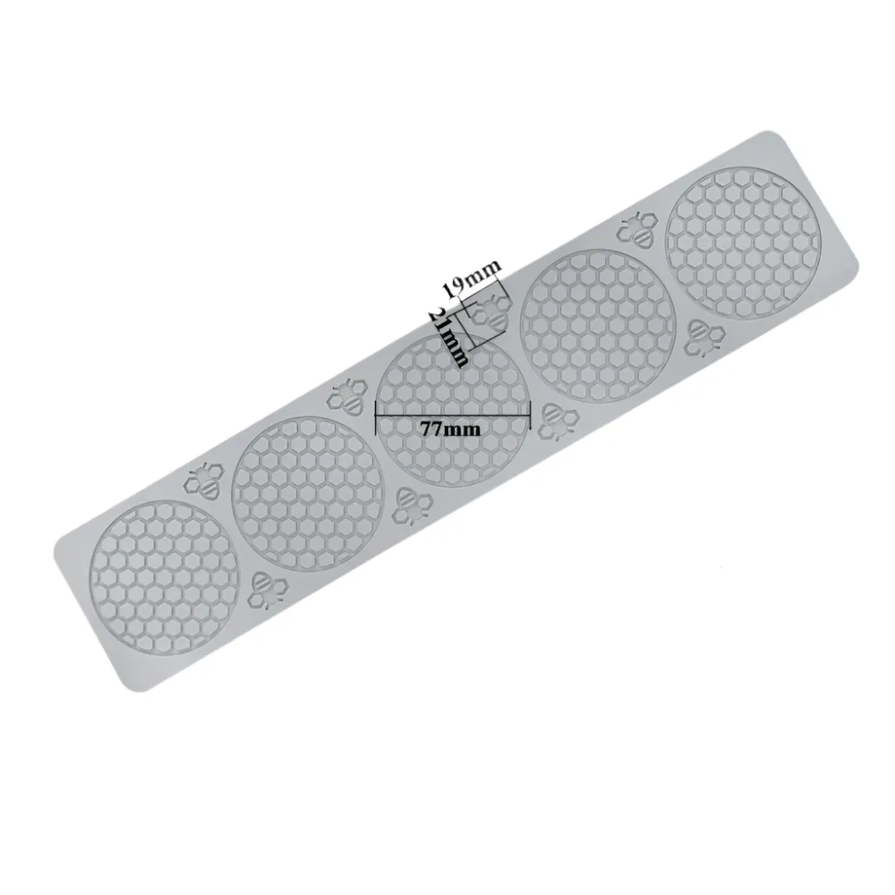 Cocktail Ceremony Honeycomb stampo silicone alveare 5 nidi alimentare