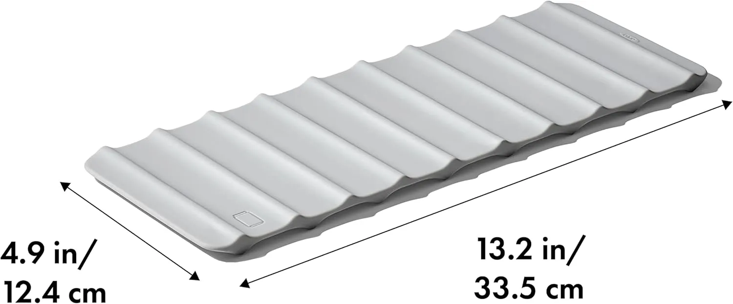 Cocktail Ceremony Vassoio Portabottiglie Silicone Grigio 4 Pz Antiscivolo
