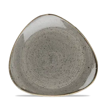Stonecast Grigio Puntinato piatto triangolare 19,2 cm 6 pezzi