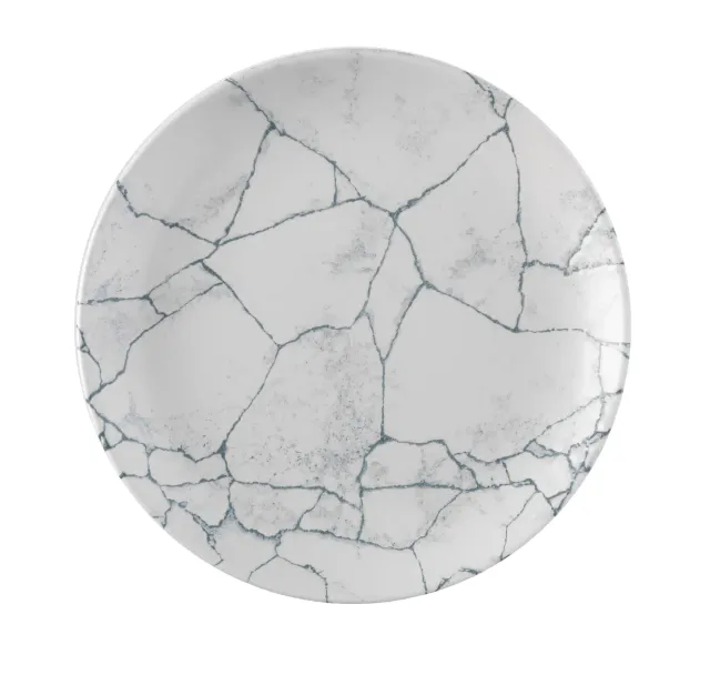 Showbar Studio Prints Kintsugi Piatto Piano 21,7 cm 6 Pezzi Porcellana