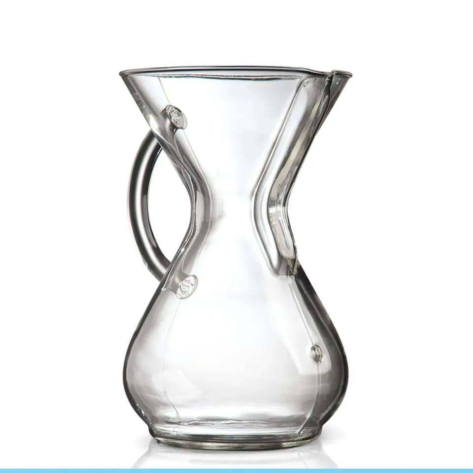 Showbar Chemex Caffettiera 6 Tazze con Manico Vetro