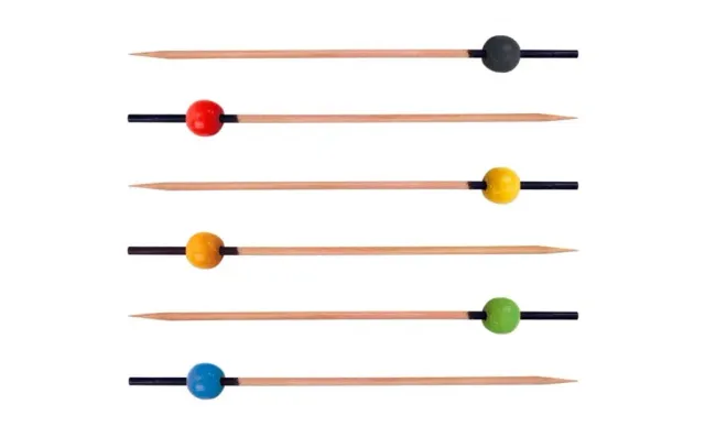 Showbar Sfera Blu spiedini finger food 9 cm 100 pezzi