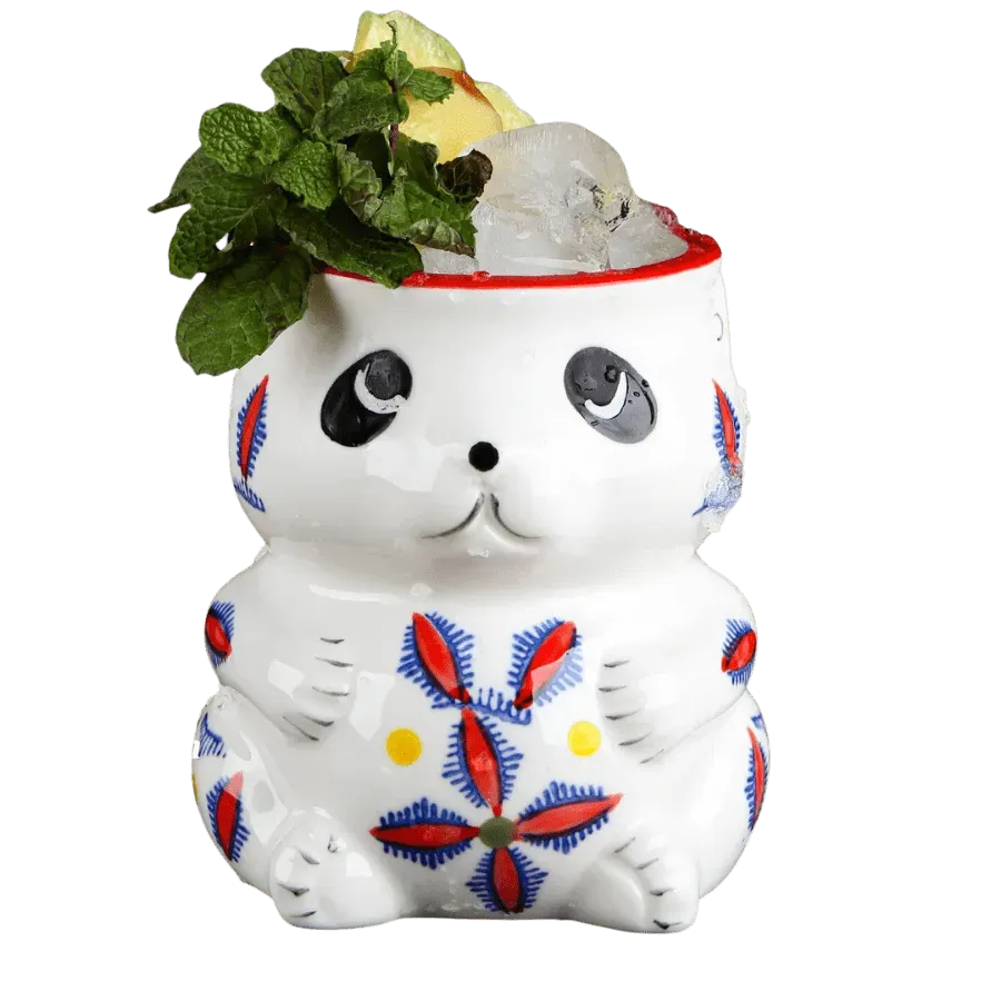 Cocktail Ceremony Tiki Mug Red Panda tazza ceramica 500 ml