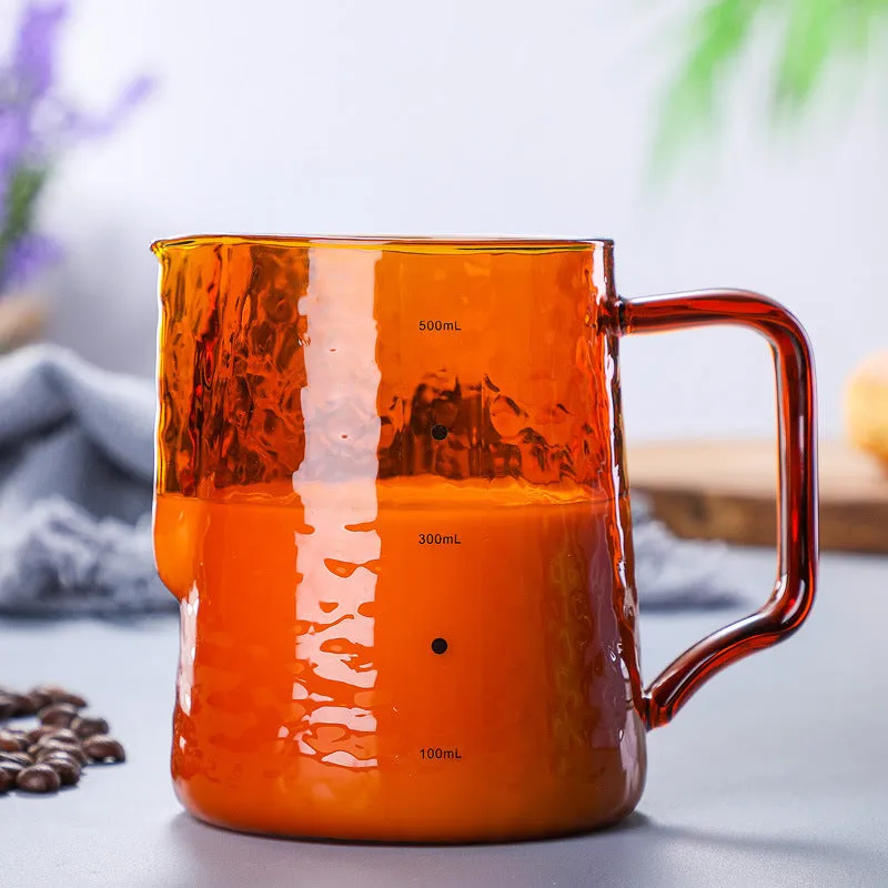 Cocktail Ceremony pitcher lattiera vetro borosilicato 17oz ambra