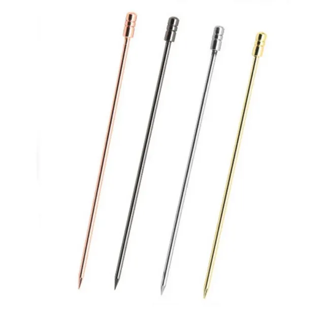 Cocktail Ceremony Cylinder pick cocktail oro set 10 pezzi 11cm