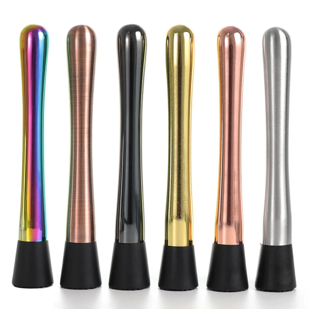Cocktail Ceremony pestello muddler 245 mm nero acciaio