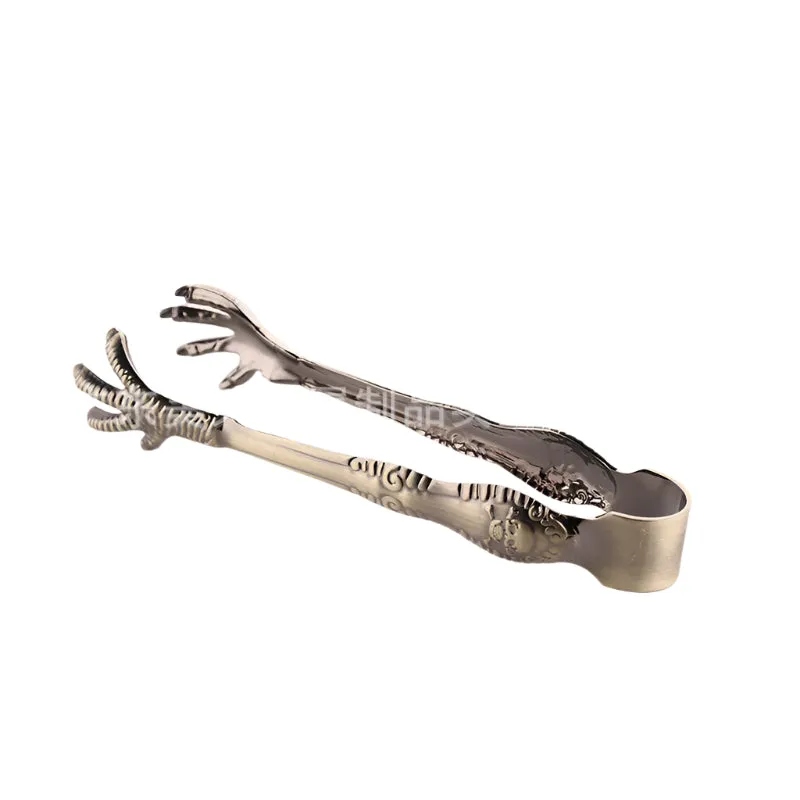 Cocktail Ceremony Eagle Claw pinza ghiaccio argento artiglio