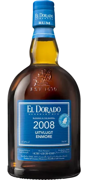 El Dorado Blue Uitvlugt Enmore 2008 rum Guyana 70 cl