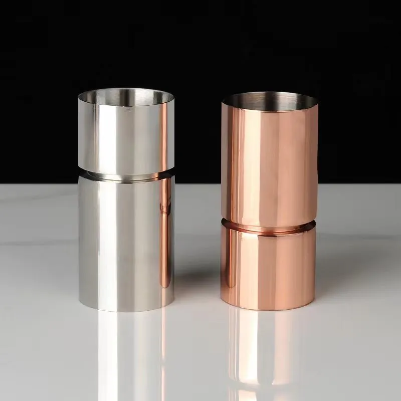 Cocktail Ceremony Cylinder jigger dosatore argento