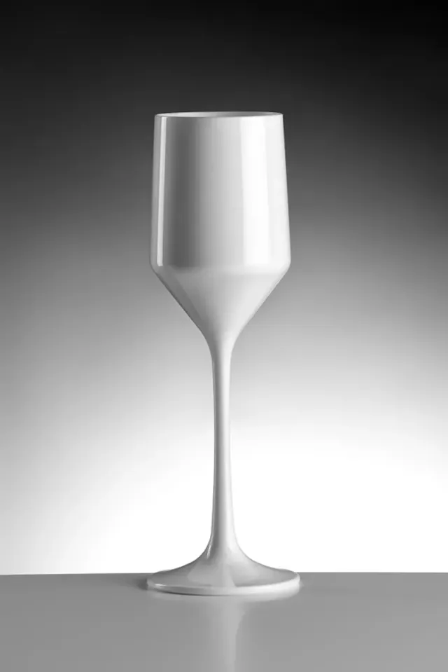 Showbar Premium Flute bicchiere policarbonato bianco 24pz calice